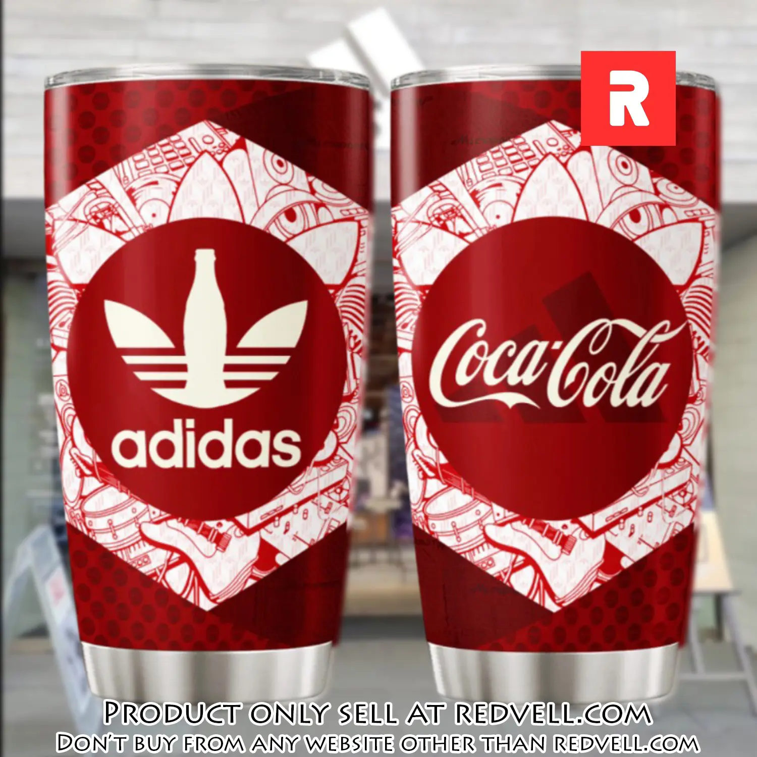 Adidas coca cola stainless steel tumbler 20oz30oz rv4938055
